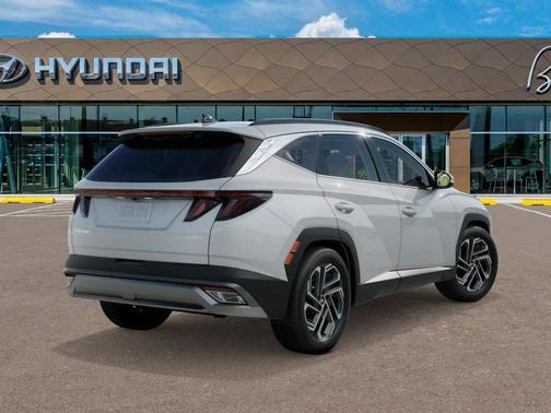 Creamy White Pearl 2026 Hyundai TUCSON Hybrid Limited