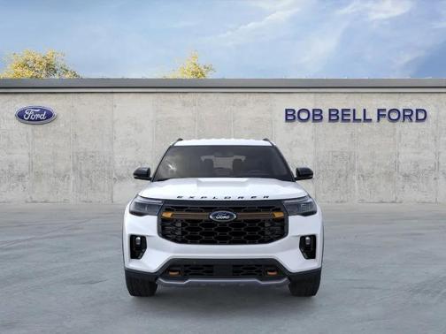 Star White Metallic Tri-Coat 2026 Ford Explorer Tremor