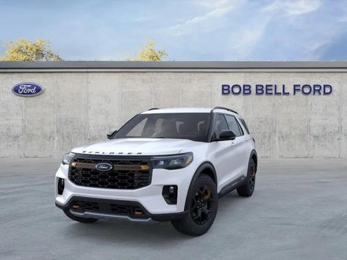 Star White Metallic Tri-Coat 2026 Ford Explorer Tremor