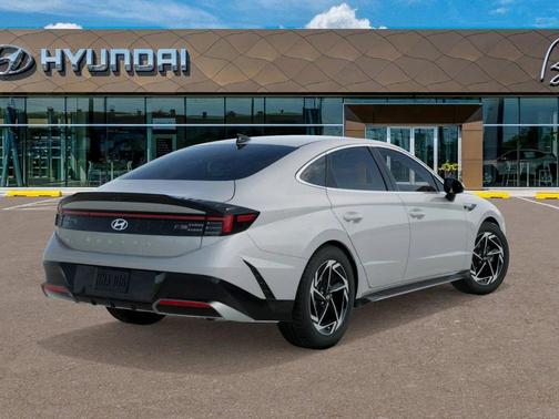 Serenity White 2026 Hyundai SONATA SEL