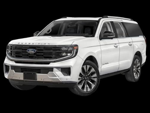 Star White Metallic Tri-Coat 2026 Ford Expedition Max Platinum