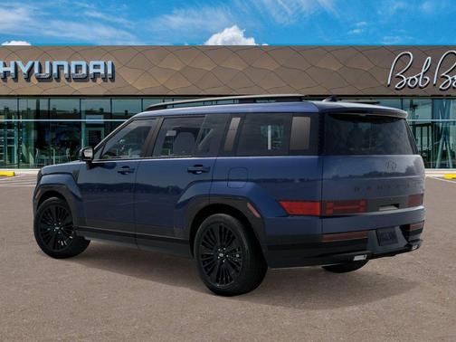 Atlantis Blue 2026 Hyundai SANTA FE HEV Calligraphy