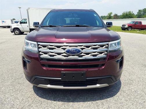 Burgundy 2018 Ford Explorer XLT