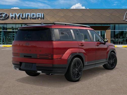 Ultimate Red 2026 Hyundai SANTA FE HEV Calligraphy