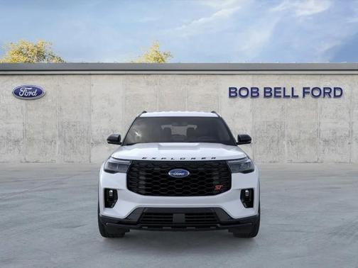 Space White Metallic 2026 Ford Explorer ST