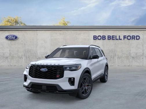 Space White Metallic 2026 Ford Explorer ST