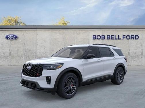 Space White Metallic 2026 Ford Explorer ST