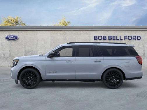 Glacier Gray Metallic Tri-Coat 2026 Ford Expedition Max Platinum