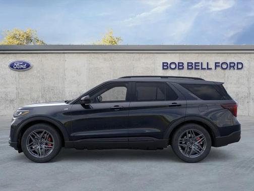Agate Black Metallic 2026 Ford Explorer ST-Line