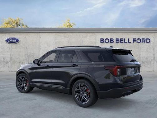 Agate Black Metallic 2026 Ford Explorer ST-Line