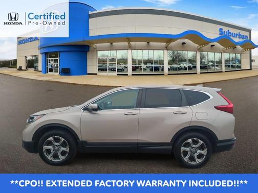 Beige 2018 Honda CR-V EX