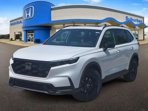 Platinum White Pearl 2026 Honda CR-V Hybrid Sport-L
