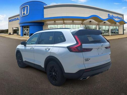 Platinum White Pearl 2026 Honda CR-V Hybrid Sport-L
