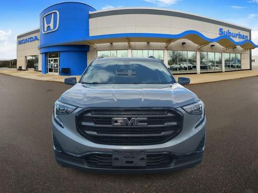 Satin Steel Metallic 2019 GMC Terrain SLE