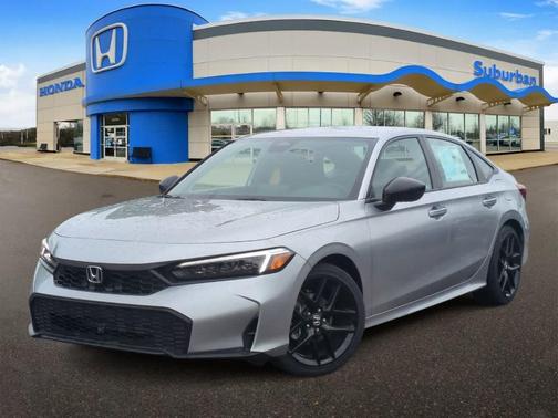 Solar Silver Metallic 2026 Honda Civic Sport