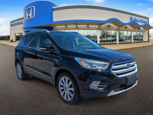 Shadow Black 2017 Ford Escape Titanium