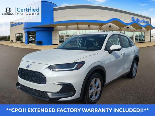 Platinum White Pearl 2023 Honda HR-V LX