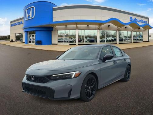 Urban Gray Pearl 2026 Honda Civic Sport