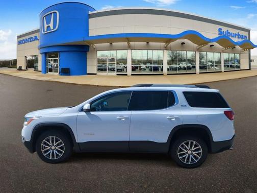 Summit White 2019 GMC Acadia SLE-2