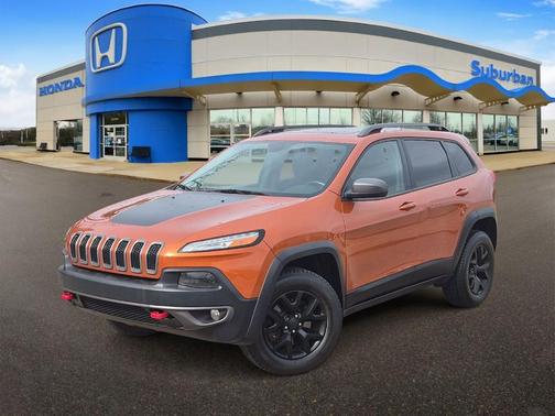 Mango Tango Pearlcoat 2016 Jeep Cherokee Trailhawk