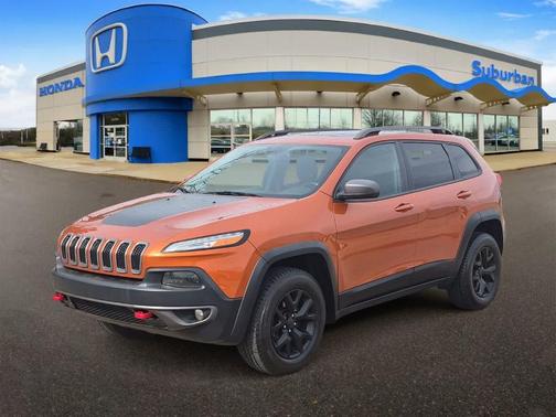 Mango Tango Pearlcoat 2016 Jeep Cherokee Trailhawk