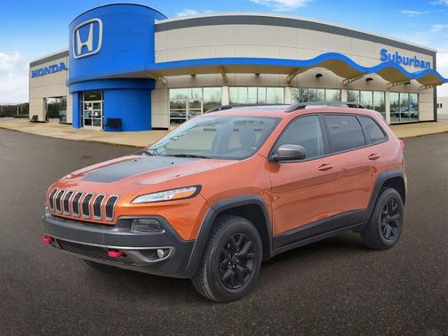 Mango Tango Pearlcoat 2016 Jeep Cherokee Trailhawk