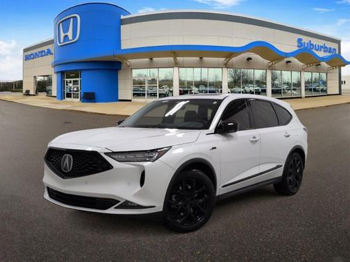Platinum White Pearl 2022 Acura MDX A-Spec