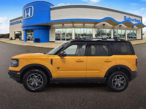 Cyber Orange Metallic Tricoat 2022 Ford Bronco Sport Badlands