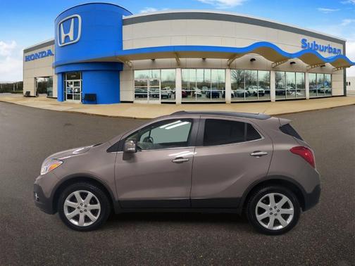 Cocoa Silver Metallic 2015 Buick Encore Leather