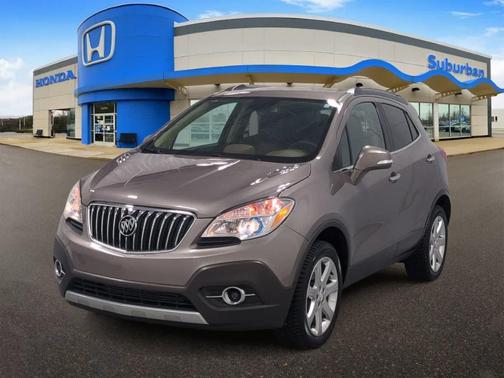 Cocoa Silver Metallic 2015 Buick Encore Leather