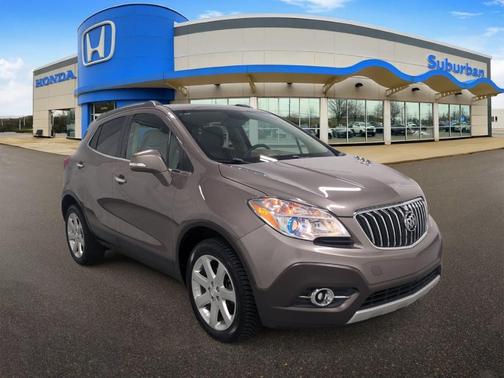 Cocoa Silver Metallic 2015 Buick Encore Leather
