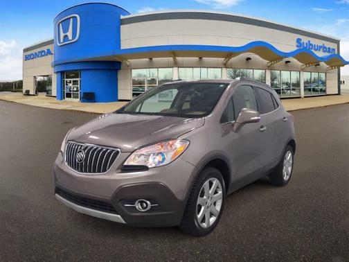 Cocoa Silver Metallic 2015 Buick Encore Leather