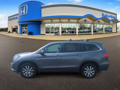 Modern Steel Metallic 2022 Honda Pilot EX-L