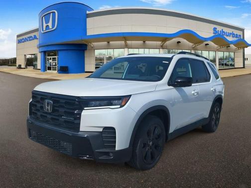 Platinum White Pearl 2026 Honda Pilot Black Edition