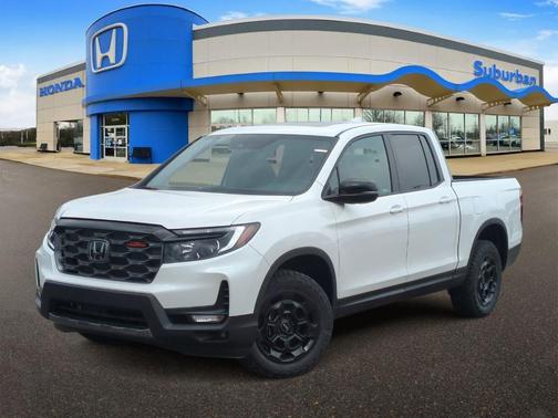 Platinum White Pearl 2026 Honda Ridgeline TrailSport+