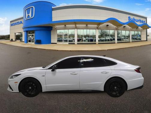 Quartz White 2021 Hyundai SONATA N Line