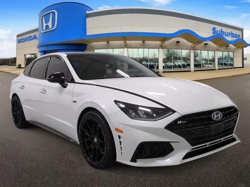 Quartz White 2021 Hyundai SONATA N Line