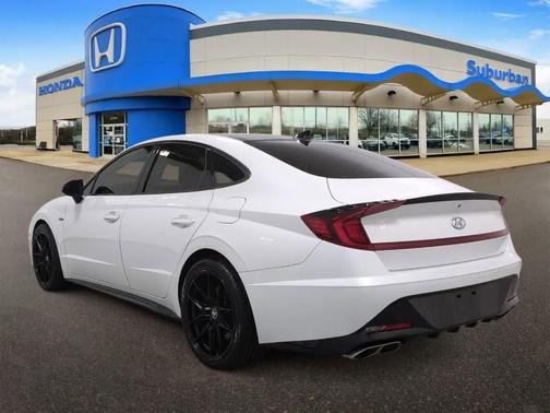 Quartz White 2021 Hyundai SONATA N Line