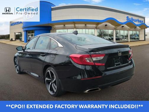 Crystal Black Pearl 2022 Honda Accord Sport SE