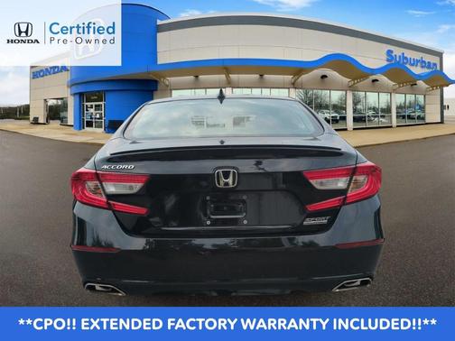 Crystal Black Pearl 2022 Honda Accord Sport SE