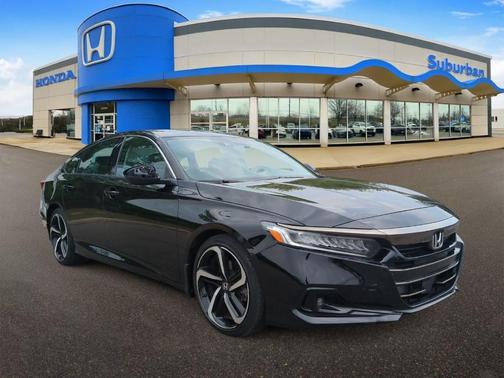 Crystal Black Pearl 2022 Honda Accord Sport SE