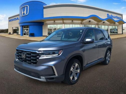 Modern Steel Metallic 2024 Honda Pilot EX-L