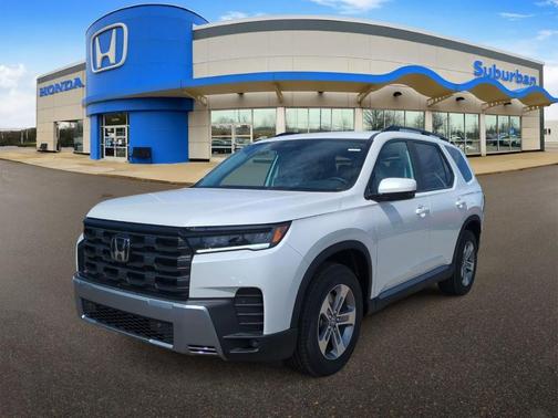 Platinum White Pearl 2026 Honda Pilot EX-L