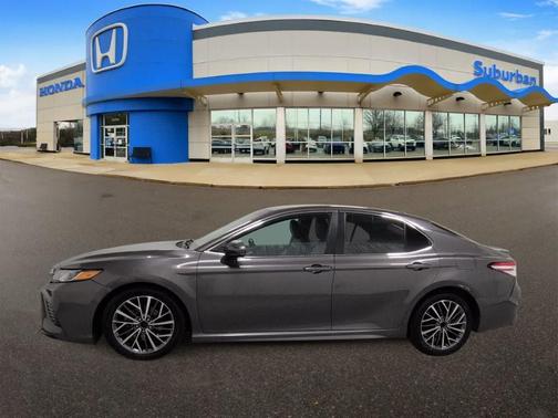 Predawn Gray Mica 2020 Toyota Camry Hybrid SE