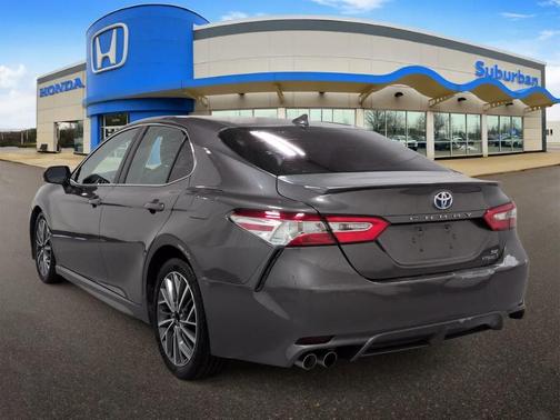 Predawn Gray Mica 2020 Toyota Camry Hybrid SE