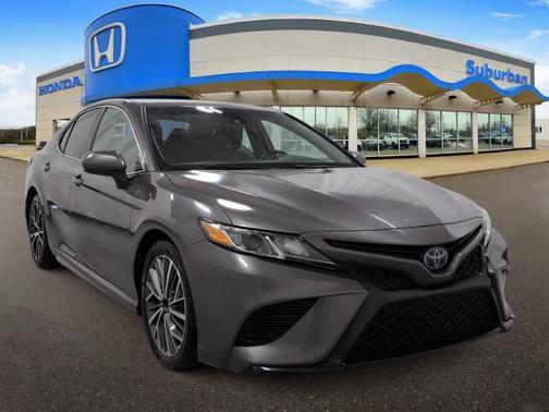 Predawn Gray Mica 2020 Toyota Camry Hybrid SE