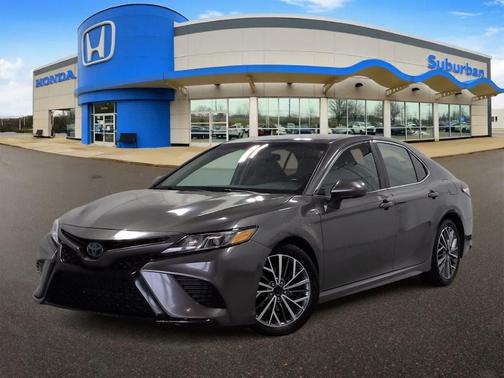 Predawn Gray Mica 2020 Toyota Camry Hybrid SE