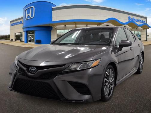 Predawn Gray Mica 2020 Toyota Camry Hybrid SE