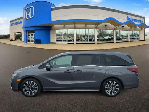 Modern Steel Metallic 2026 Honda Odyssey Elite
