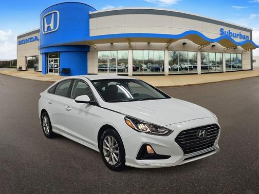 Quartz White Pearl 2019 Hyundai SONATA SE
